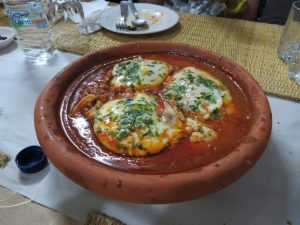 meatball tagine with tomato and egg homestay moulay idriss